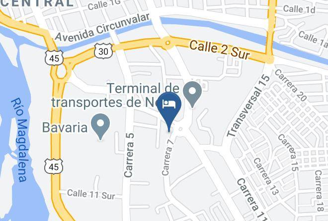 Neiva - Hotel Huila Real Maps