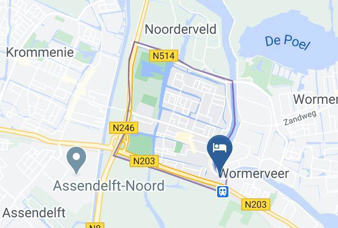 Zaanstad - Hotel Huis Te Zaanen Maps