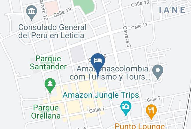 Leticia - Hotel Huito Maps