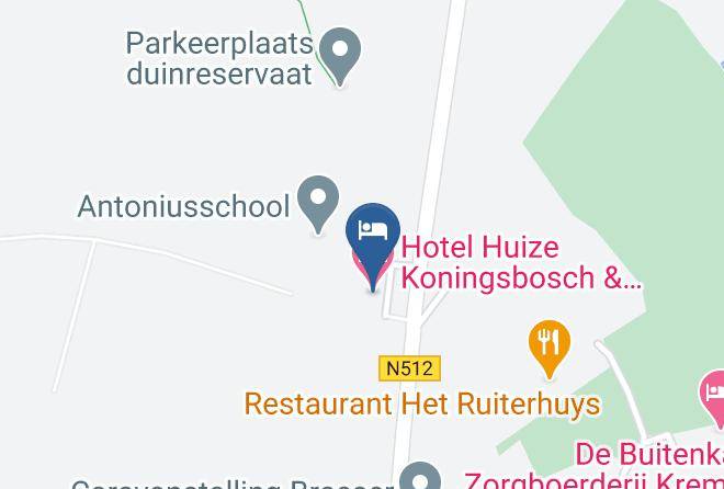 Gemeente Castricum - Hotel Huize Koningsbosch & Restaurant Aan Het Bosch Maps