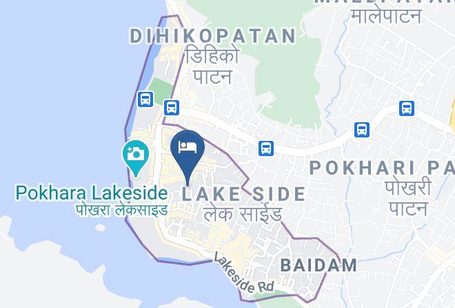 Pokhara - Hotel Hulk Maps