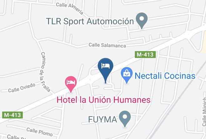 Madrid - Hotel Humanes Maps