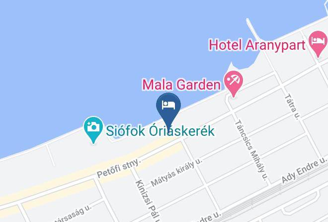 Siofok - Hotel Hungaria Siofok Maps