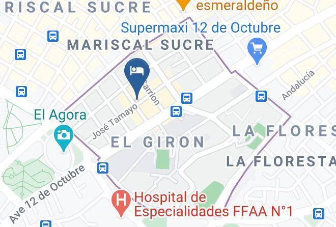 Distrito Metropolitano De Quito - Hotel Hungaro Maps