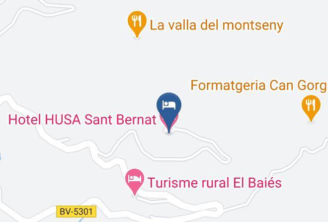 Barcelona - Hotel Husa Sant Bernat Maps