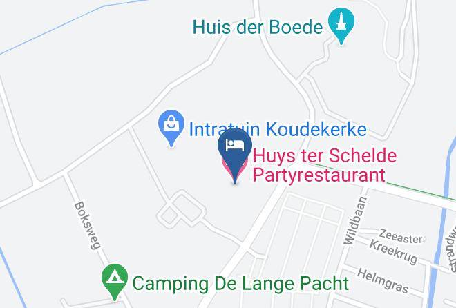 Huys Ter Schelde Partyrestaurant Hotel Map