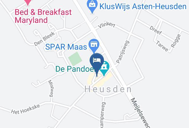 Huys Van Heusden Map