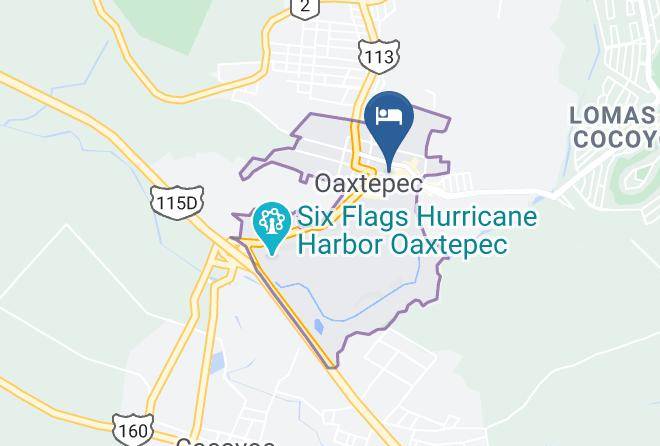 Yautepec - Hotel Hy Cocoyoc Maps