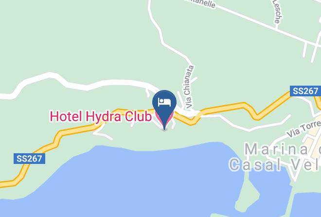 Salerno - Hotel Hydra Club Maps