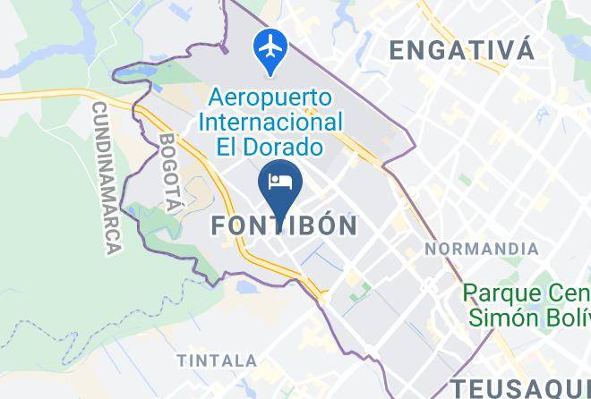 Bogota - Hotel Hyntiva Maps