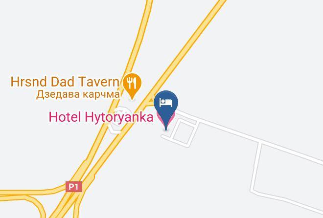 Dzyarzhynsk District - Hotel Hytoryanka Maps