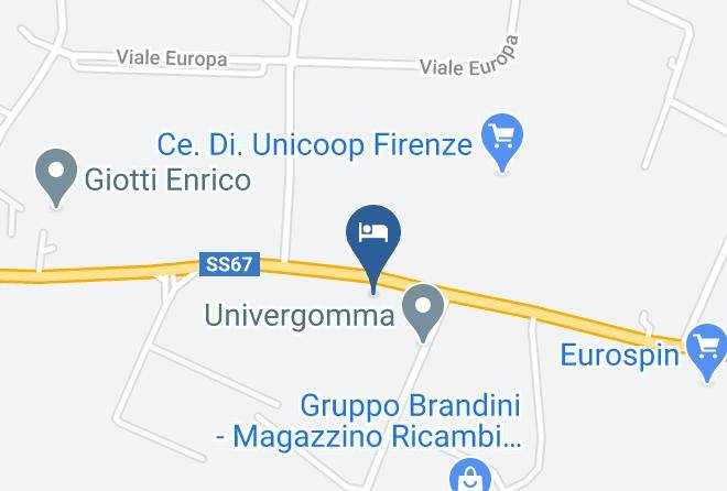 Florence - Hotel I Cedri Maps