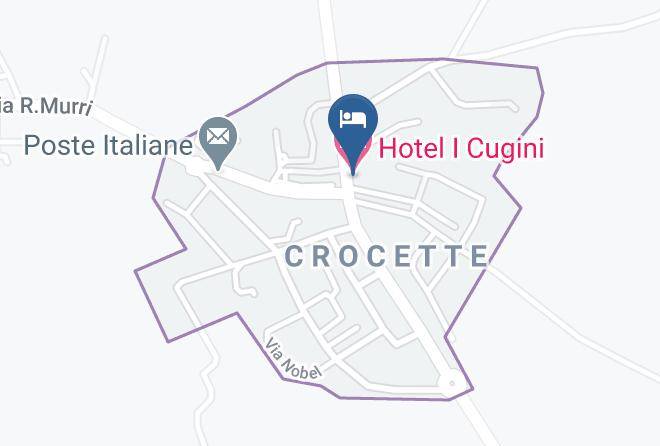 Ancona - Hotel I Cugini Maps