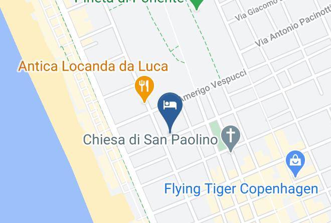 Lucca - Hotel I Quattro Assi Maps