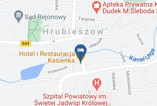Hotel I Restauracja Kasienka Map