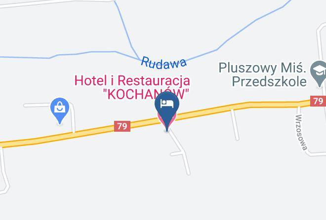 Krakowski - Hotel I Restauracja Kochanow Maps