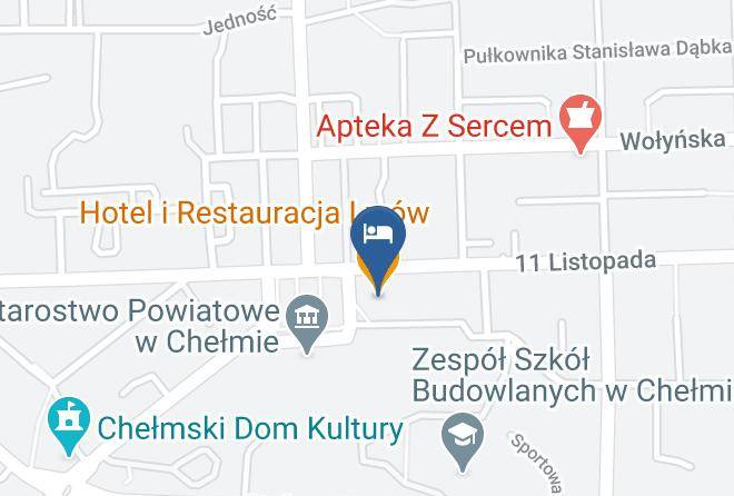 Hotel I Restauracja Lwow Map