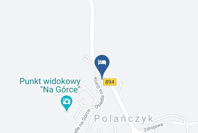 Leskonty - Na Gorce Pensjonat I Domki Caloroczne Maps