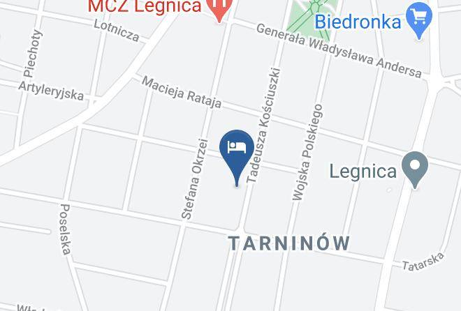 Legnica - Hotel I Restauracja Palacyk Maps