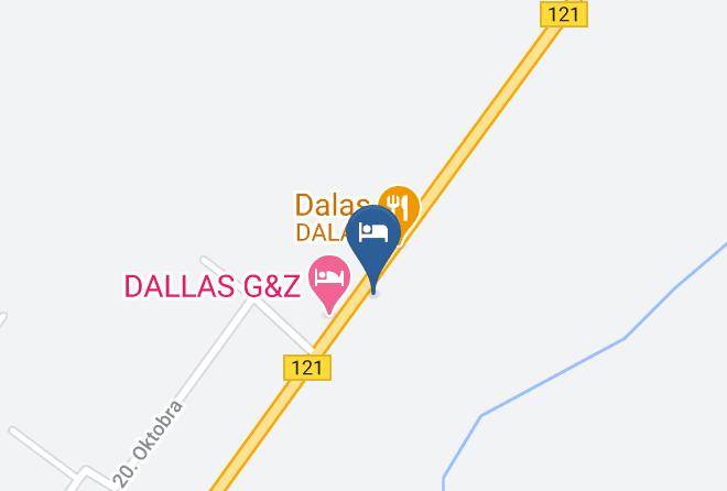 Hotel I Restoran Dallas Map