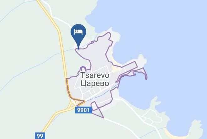 Tsarevo - Hotel I Vili Maraya Maps