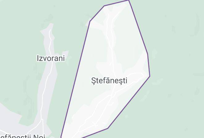 Stefanesti - Hotel Iatsa Restaurant Nunti Maps