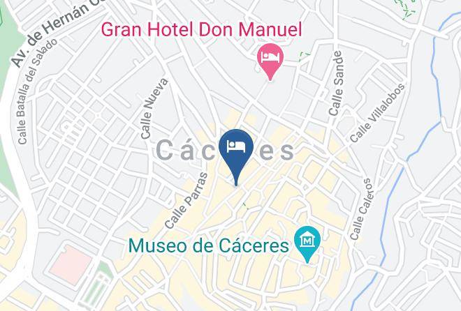 Caceres - Hotel Iberia Plaza Mayor Maps