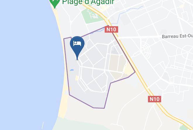 Agadir - Iberostar Founty Beach Maps