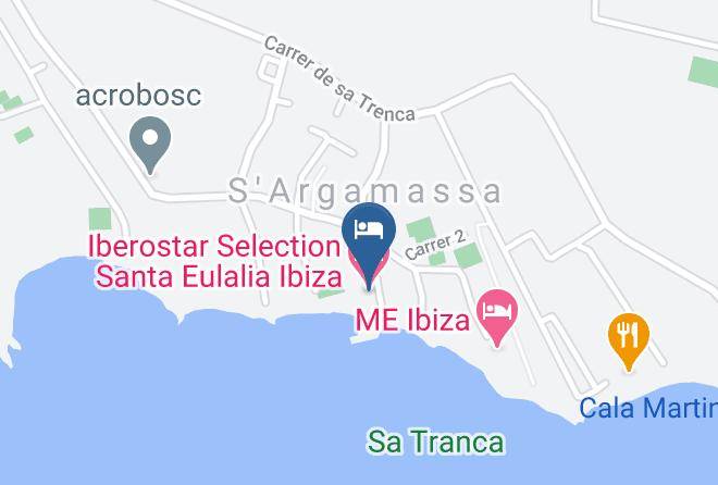 Baleares - Iberostar Selection Santa Eulalia Ibiza Maps
