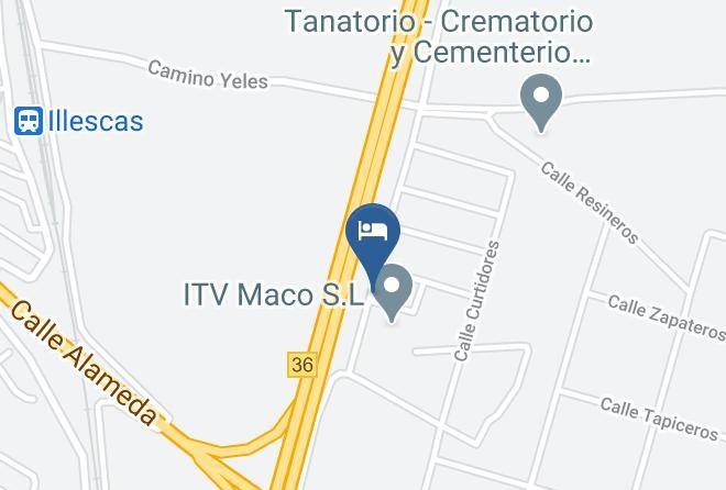 Toledo - Hotel Iberum Maps