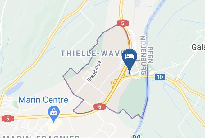 Hotel Ibis 3 Lacs Neuchatel Map