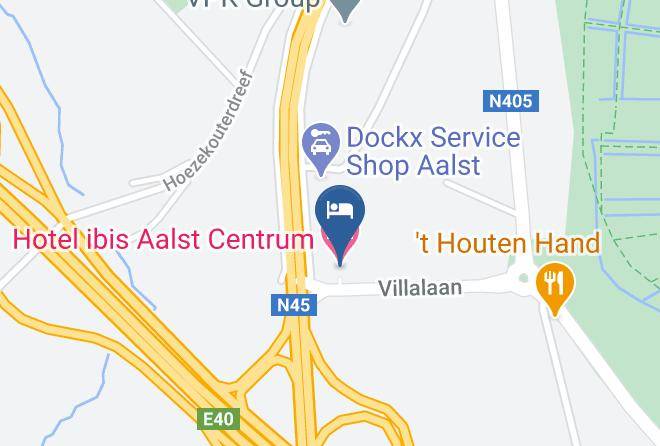 East Flanders - Ibis Aalst Centrum Maps