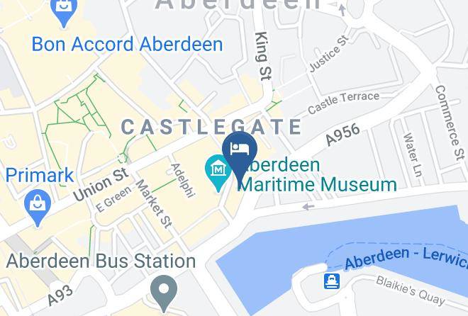 Ibis Aberdeen Centre Quayside Map