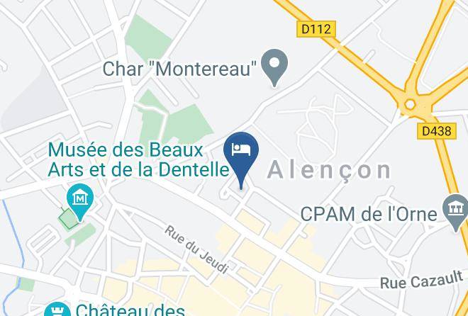 Orne - Hotel Ibis Alencon Maps