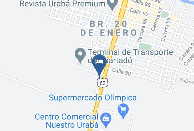 Apartado - Ibis Apartado Maps