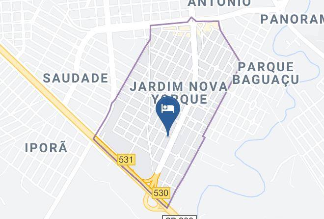 Aracatuba - Hotel Ibis Aracatuba Maps