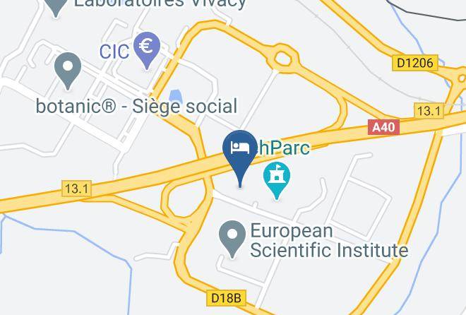 Haute Savoie - Hotel Ibis Archamps Porte De Geneve Maps