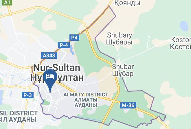 Nur Sultan - Ibis Nur Sultan Hotel Maps