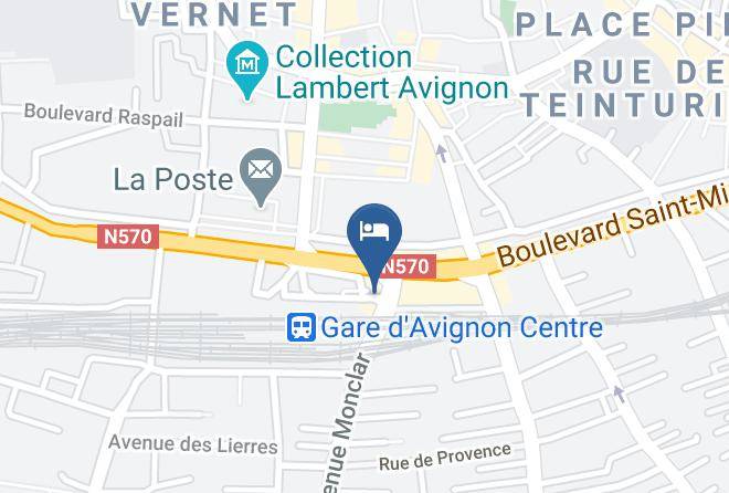 Vaucluse - Hotel Ibis Avignon Centre Gare Maps