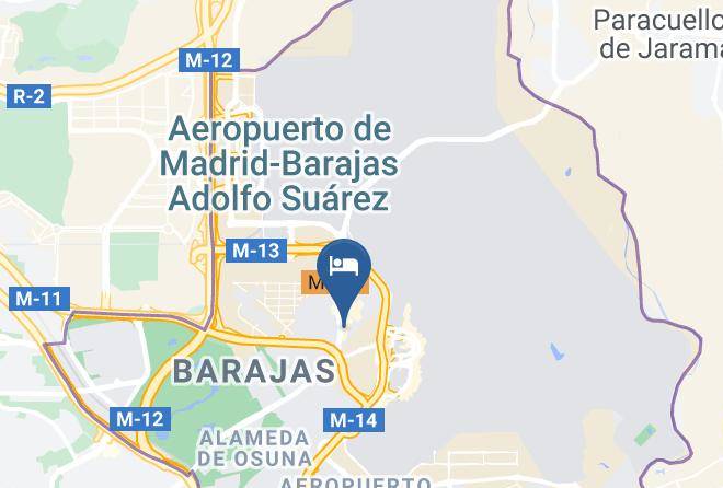 Ibis Madrid Aeropuerto Barajas Hotel Map