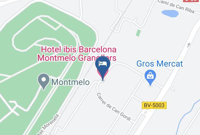 Barcelona - Hotel Ibis Barcelona Montmelo Granollers Maps