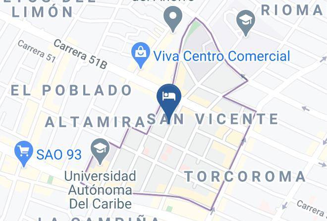 Barranquilla - Hotel Ibis Barranquilla Maps