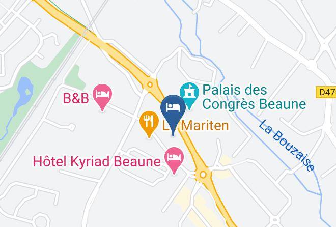 Cote D Or - Ibis Beaune La Ferme Aux Vins Maps