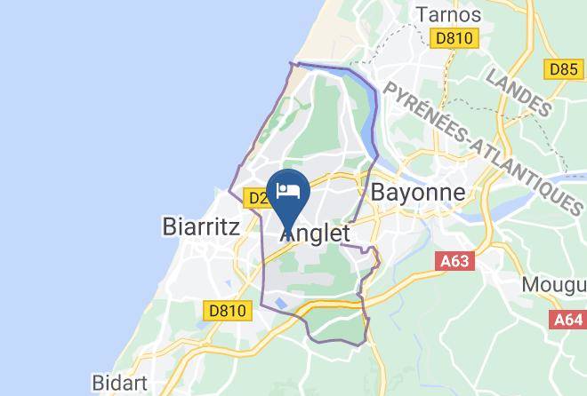Pyrenees Atlantiques - Hotel Ibis Biarritz Anglet Aeroport Maps