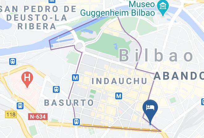 Hotel Ibis Bilbao Centro Map