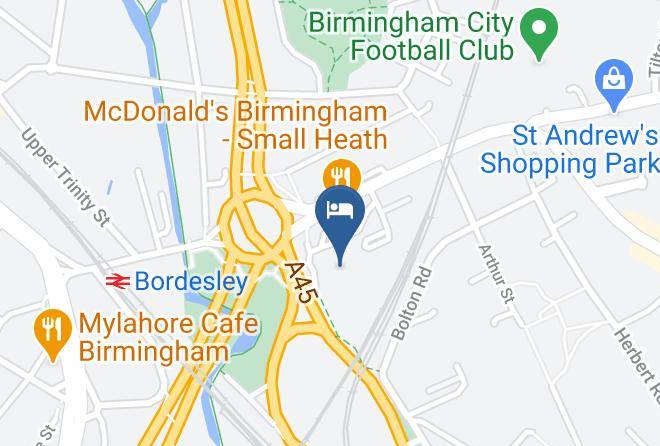 Birmingham - Hotel Ibis Birmingham Bordesley Circus Maps