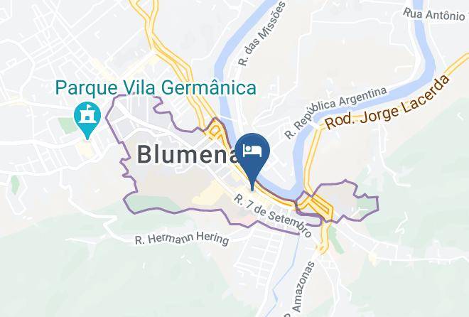 Blumenau - Hotel Ibis Blumenau Maps