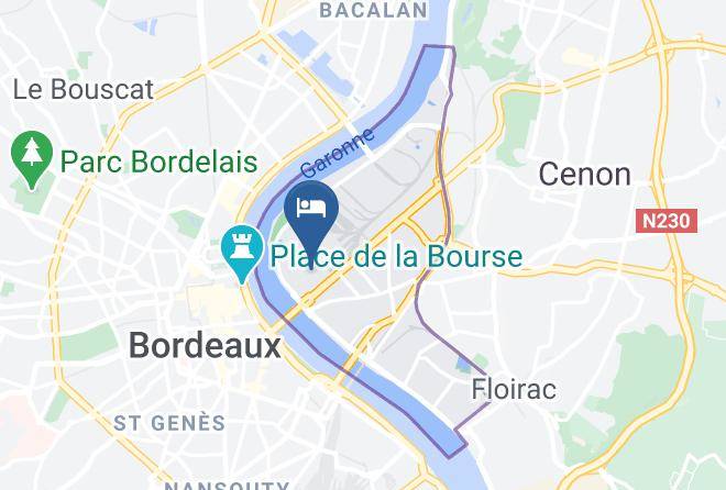 Gironde - Hotel Ibis Bordeaux Centre Bastide Maps