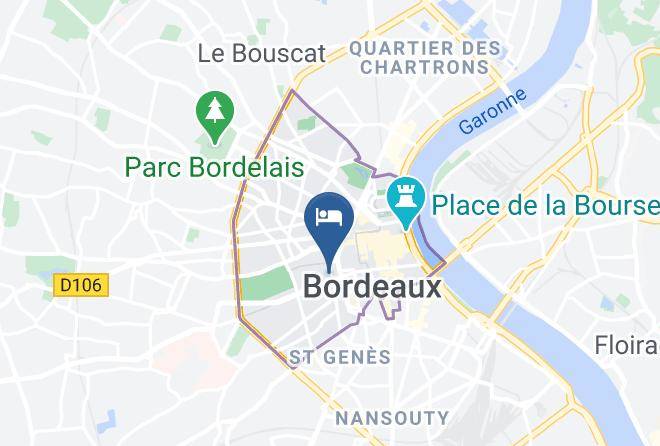 Gironde - Hotel Ibis Bordeaux Centre Meriadeck Maps