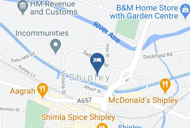 Bradford - Hotel Ibis Bradford Shipley Maps